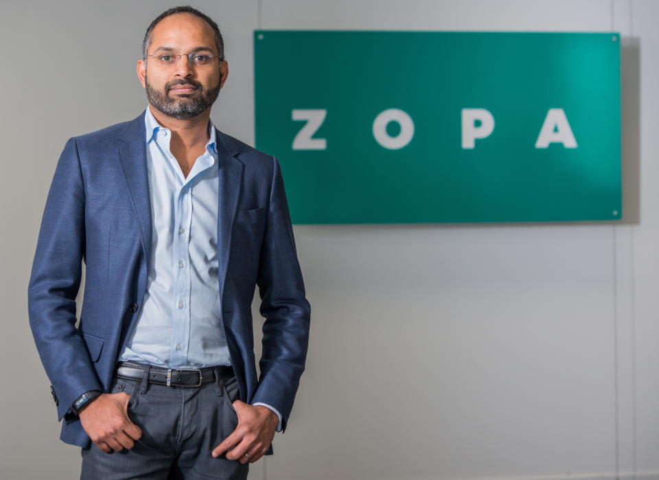 Zopa CEO Jaidev Janardana. Photo: Zopa