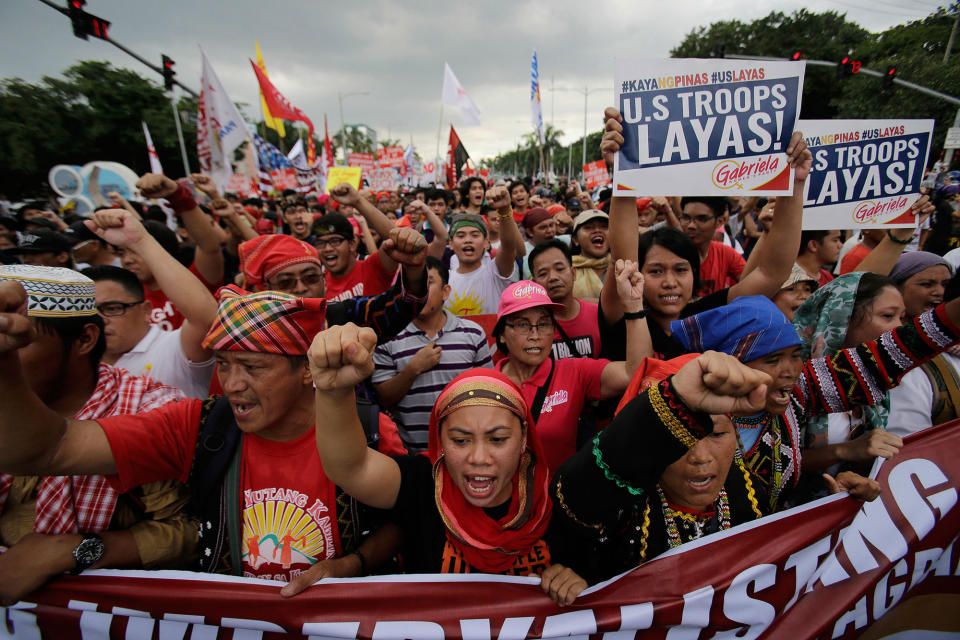Protests in Manila