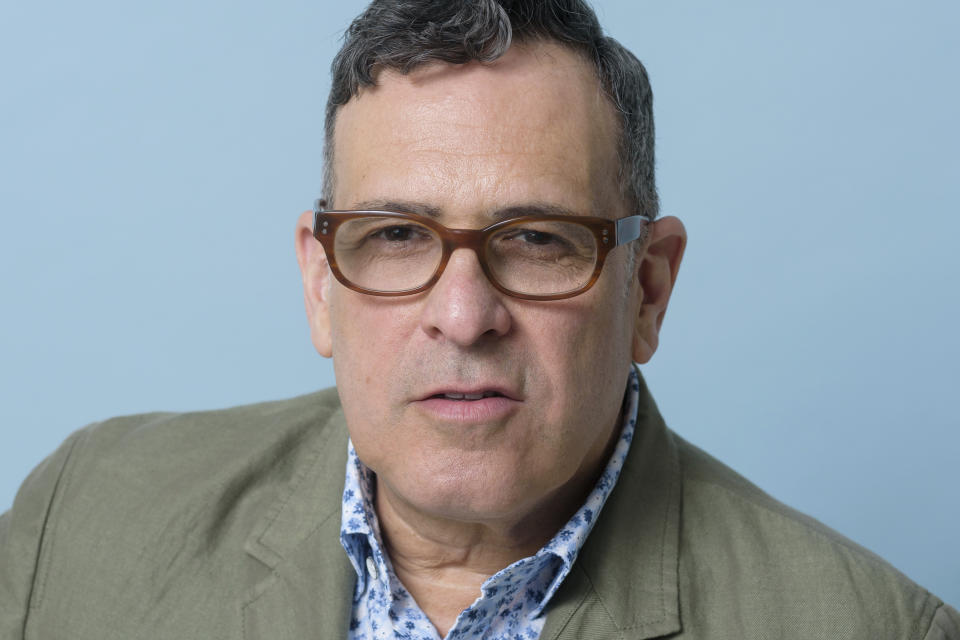 Michael Selditch poses for a portrait on Wednesday, June 7, 2023, in New York to promote “Happy Clothes: A Film About Patricia Field,” which premiered at the Tribeca Film Festival. (Photo by Christopher Smith/Invision/AP)