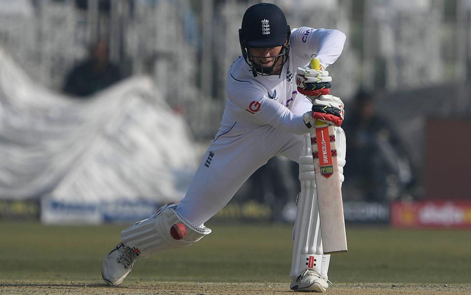 Zak Crawley defends - AAMIR QURESHI/AFP via Getty Images