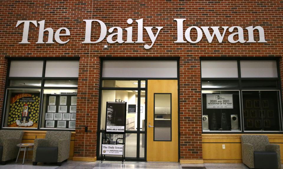 The Daily Iowan office pictured Wednesday, Feb. 14, 2024 in Iowa City, Iowa.