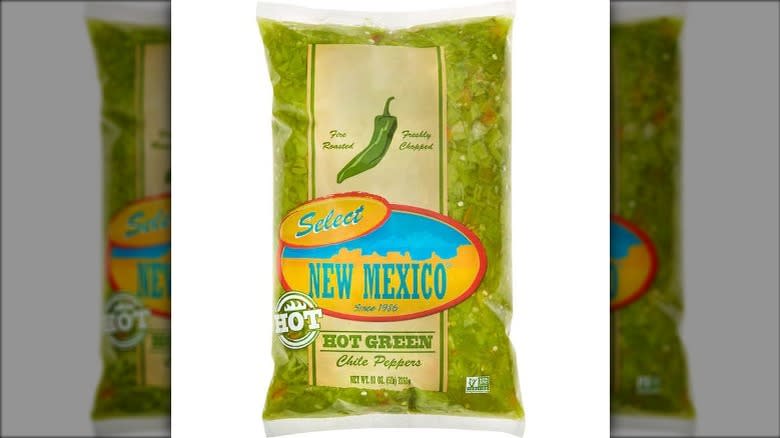 Select New Mexico Hot Green Chile Peppers