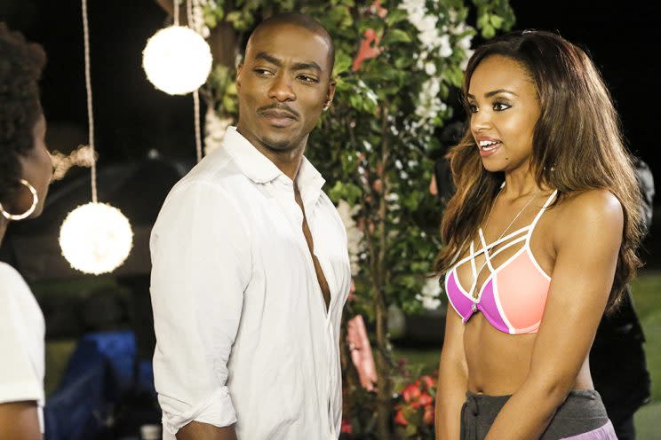 B.J. Britt and Meagan Tandy (Credit: Lifetime)