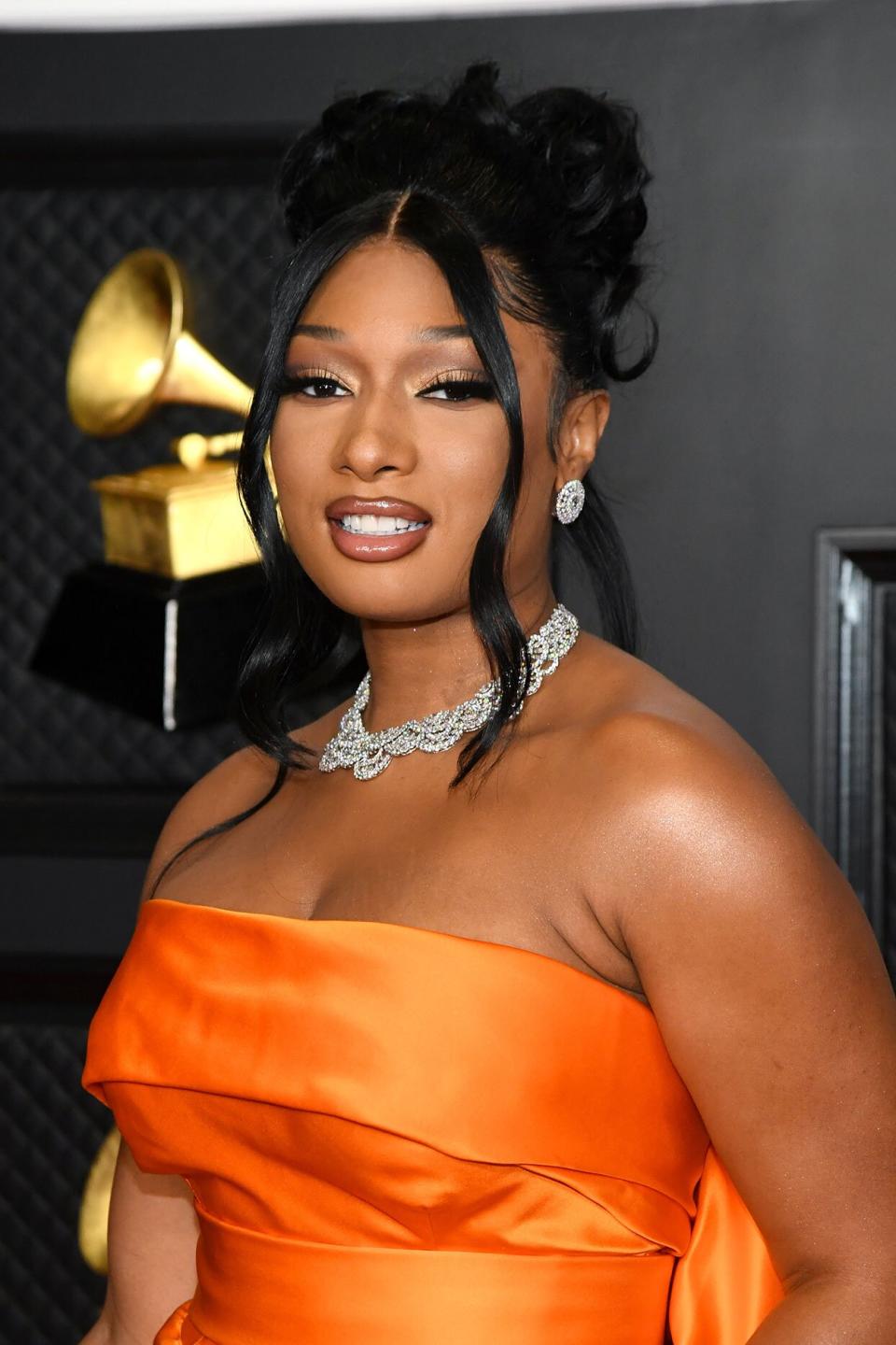 Megan Thee Stallion at the 2021 Grammy Awards