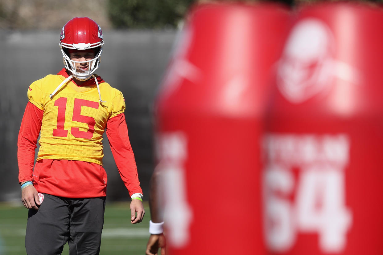 The Kansas City Chiefs are NFL champions, but they rank near the bottom of the NFLPA's team report cards as determined by a wide-ranging player survey. (Photo by Christian Petersen/Getty Images)