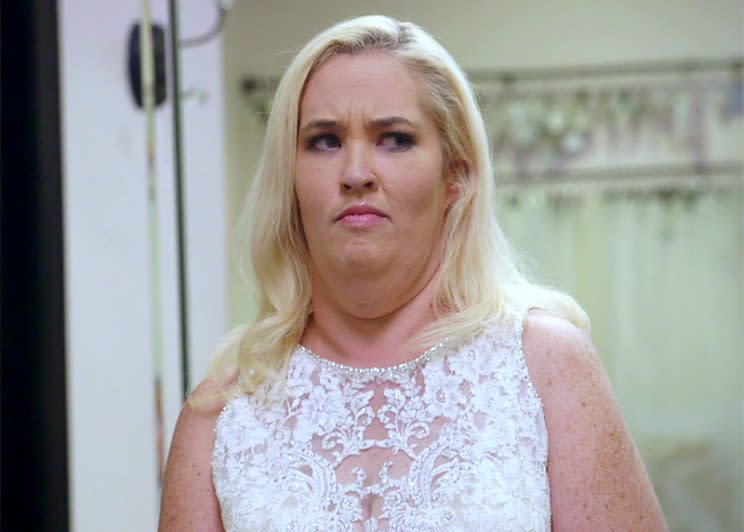 Mama June revealed her dramatic weight loss on her new TV show. (Photo: WeTV)