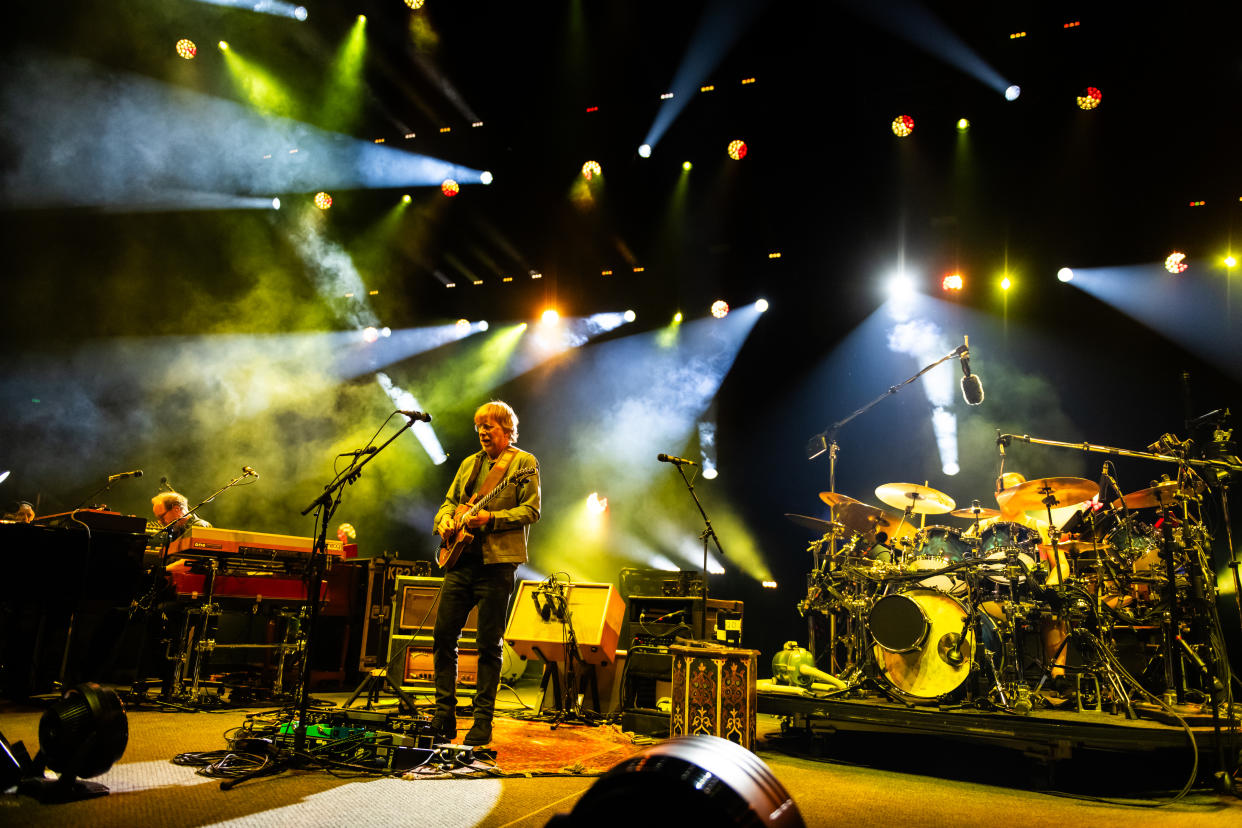 Phish performs at Bridgestone Arena in Nashville. 