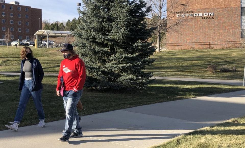 Students who graduate from in-state colleges, including the South Dakota School of Mines, shown here, continue to leave the state after graduation and take their knowledge and skills with them.