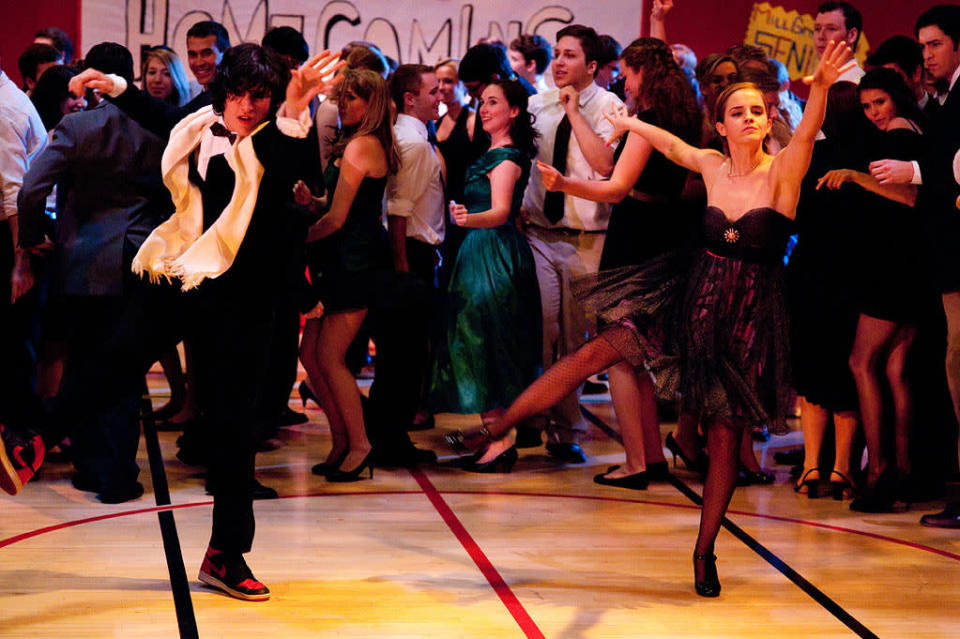 Ezra Miller and Emma Watson in Summit Entertainment's "The Perks of Being a Wallflower" - 2012