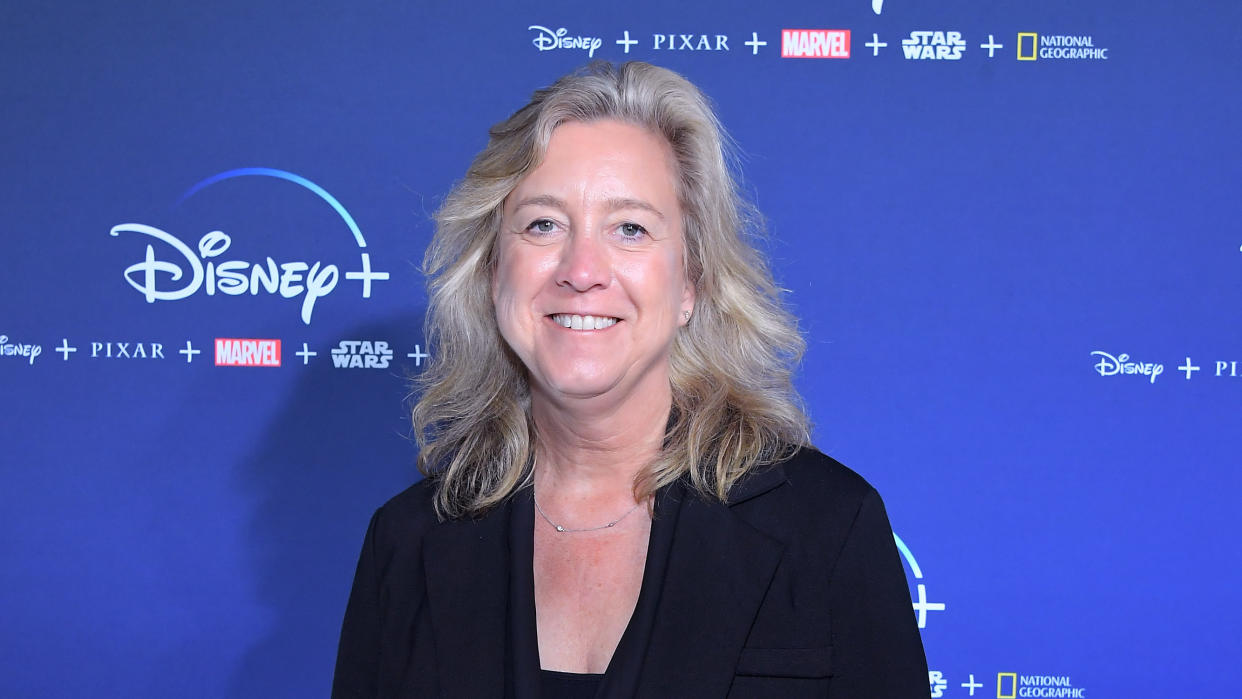 Leslie Iwerks, director of 'The Imagineering Story' at Disney's D23 Expo 2019. (Photo by Charley Gallay/Getty Images for Disney+)