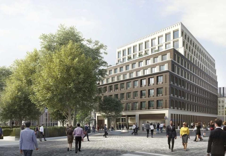 One of GPE’s office redevelopments, at Hanover Square  (GPE)