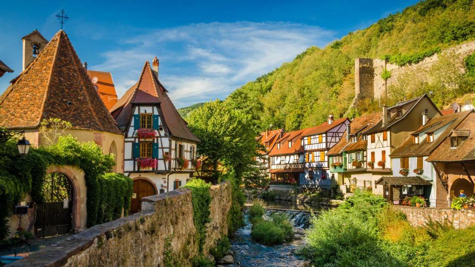 Kaysersberg is a picturesque medieval village located on the