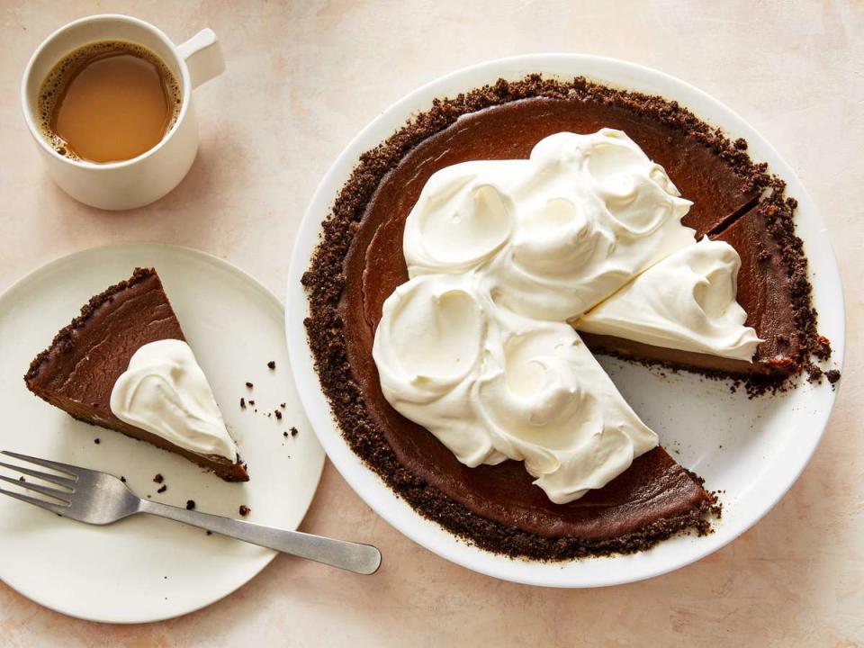 Chocolate Pumpkin Pie