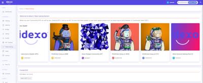 An example of an idexo token port portal with integrated KYC from Fractal ID