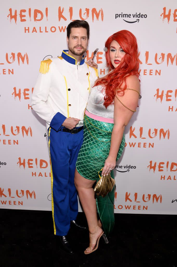 couples halloween costumes prince eric and ariel from 'the little mermaid'