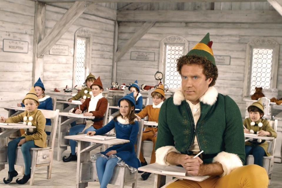 Will Ferrell in Elf.