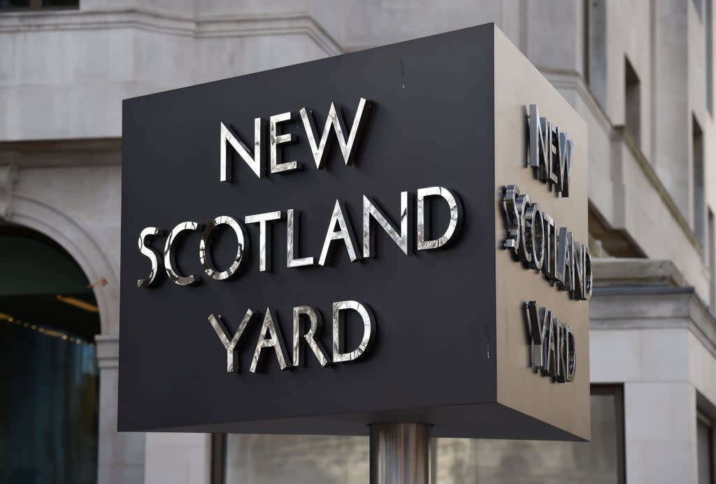 File Photo: The Metropolitan Police headquarters at New Scotland Yard. (PA)