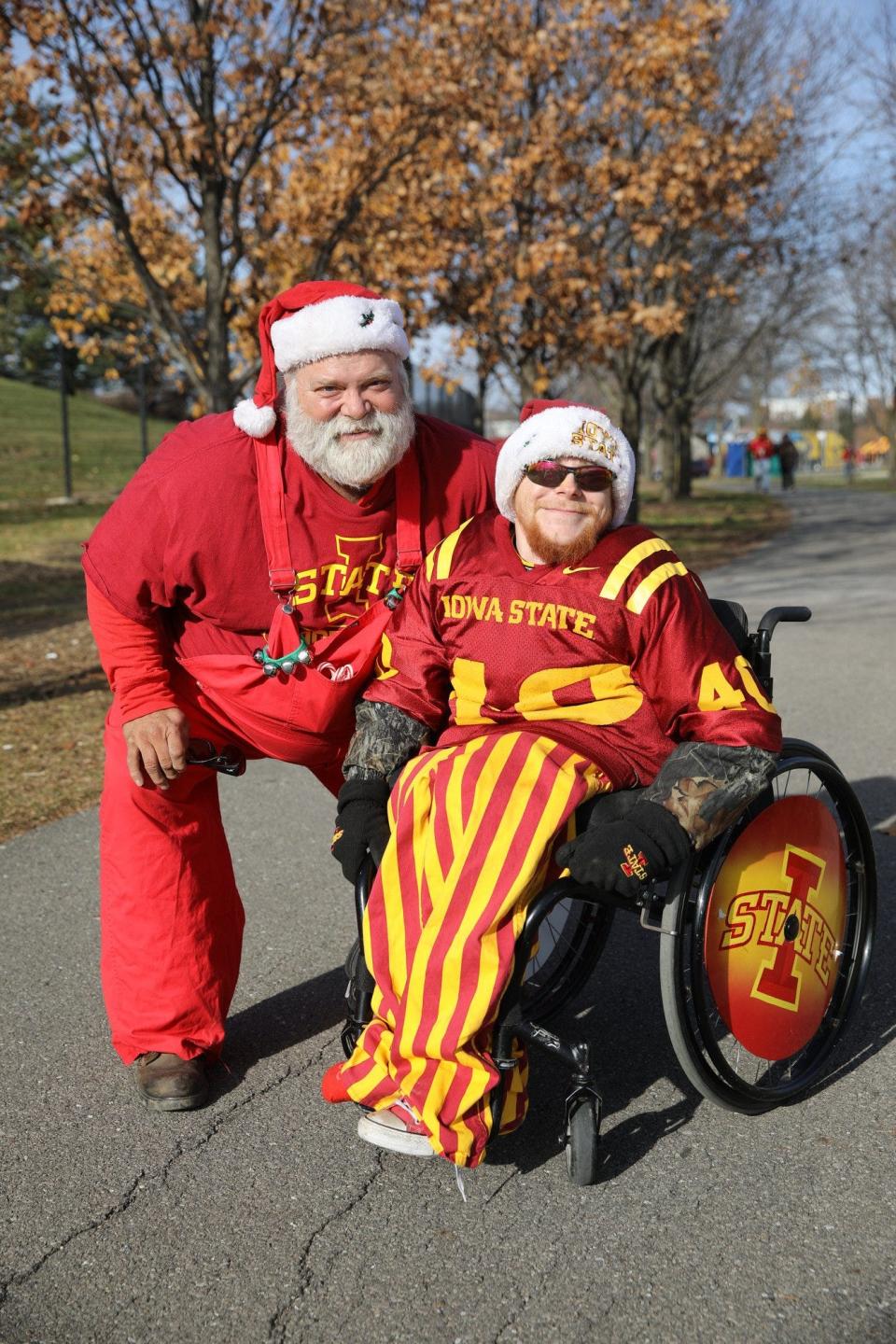 Nick Bassett has been an Iowa State football season ticket holder since 2012, often going to games with his dad Vick.