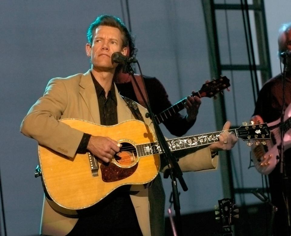 Randy Travis in concert, Cardinal Stadium, at the Kentucky State Fair.