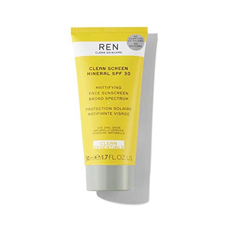 <p><a href="https://go.redirectingat.com?id=74968X1596630&url=https%3A%2F%2Fwww.sephora.com%2Fproduct%2Fclean-screen-mattifying-face-sunscreen-spf-30-P442990&sref=https%3A%2F%2Fwww.menshealth.com%2Fgrooming%2Fg32581649%2Fbest-reef-safe-sunscreen%2F" rel="nofollow noopener" target="_blank" data-ylk="slk:Shop Now;elm:context_link;itc:0;sec:content-canvas" class="link ">Shop Now</a></p><p>Clean Screen Mattifying Face Sunscreen SPF 30</p><p>$40.00</p><p>sephora.com</p>