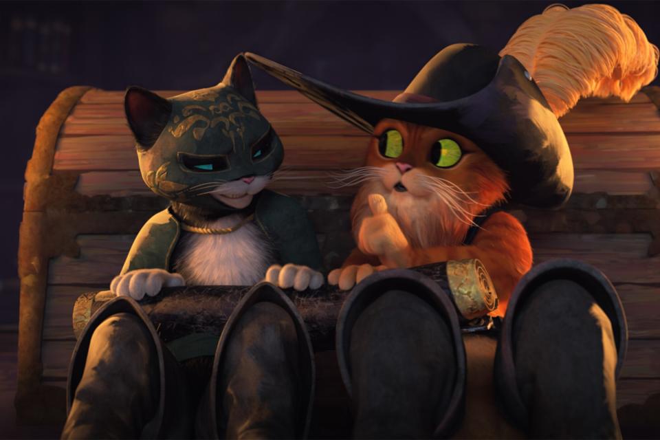 Puss in Boots (Antonio Banderas) in DreamWorks Animation’s Puss in Boots: The Last Wish, directed by Joel Crawford.