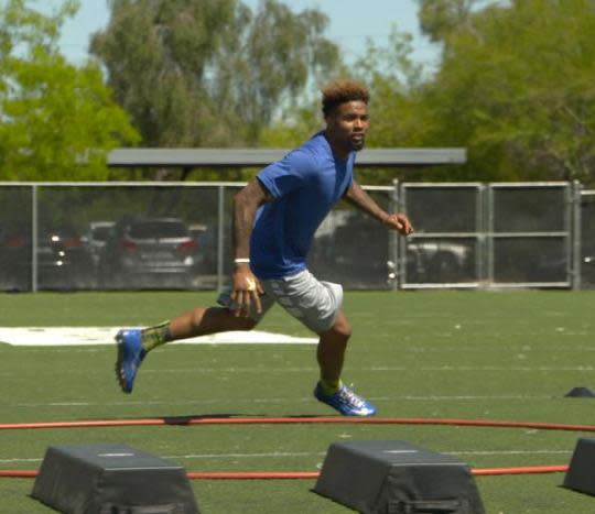 New York Giants Receiver Odell Beckham Jr. Talks Training and