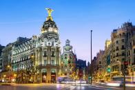 <p>Like with most destinations on this list, the most expensive time to fly to Spain is in December. While February and March aren't the absolute cheapest, you can get a solid discount this time of year. Flights from New York to Madrid can go as low as <a href="https://www.cheapflights.com/flights-to-spain/" rel="nofollow noopener" target="_blank" data-ylk="slk:$252 per person, roundtrip;elm:context_link;itc:0;sec:content-canvas" class="link ">$252 per person, roundtrip</a>. Try flying out in the morning to save your euro for souvenirs.</p>