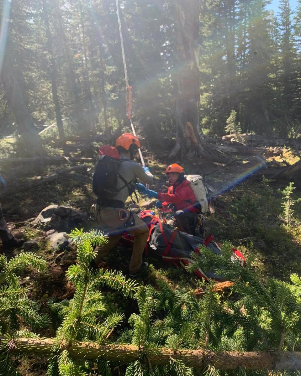 Montana’s Gallatin County Sheriff Search and Rescue team came to the aid of a hunter who was severely mauled by a grizzly bear (Gallatin County Sheriff Search and Rescue)