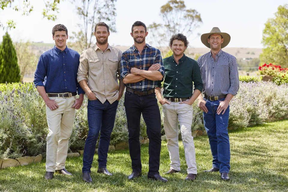 Fans were annoyed that the oldest farmer was 33, while the youngest was 22, with many left wishing there were older men on the show. Photo: Seven