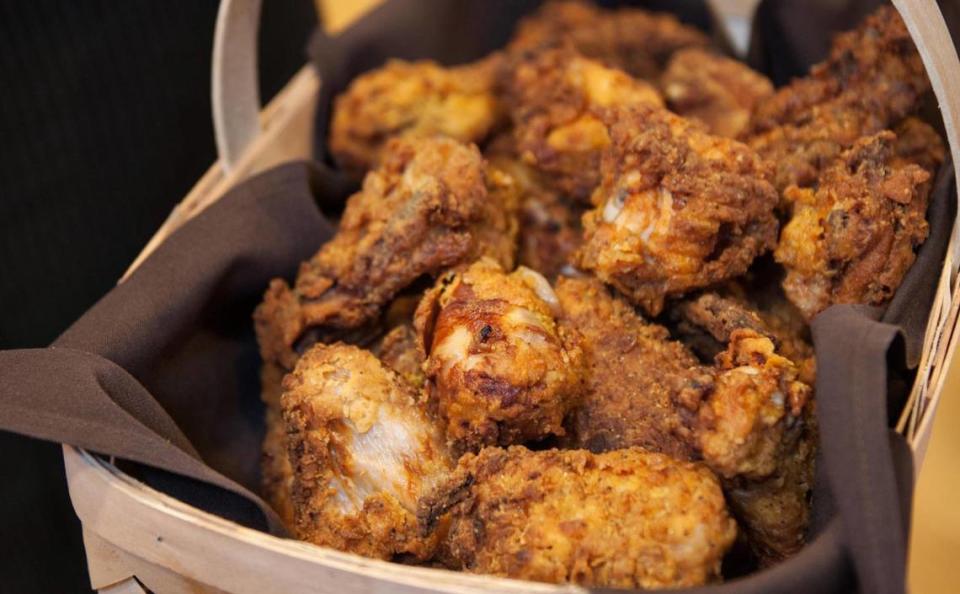 Celebrate mom with a Southern feast including homemade fried chicken.