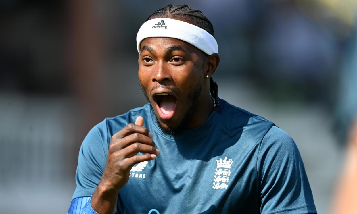 <span>Jofra Archer has played only three international T20s in three years due to an elbow injury.</span><span>Photograph: Gareth Copley/Getty Images</span>