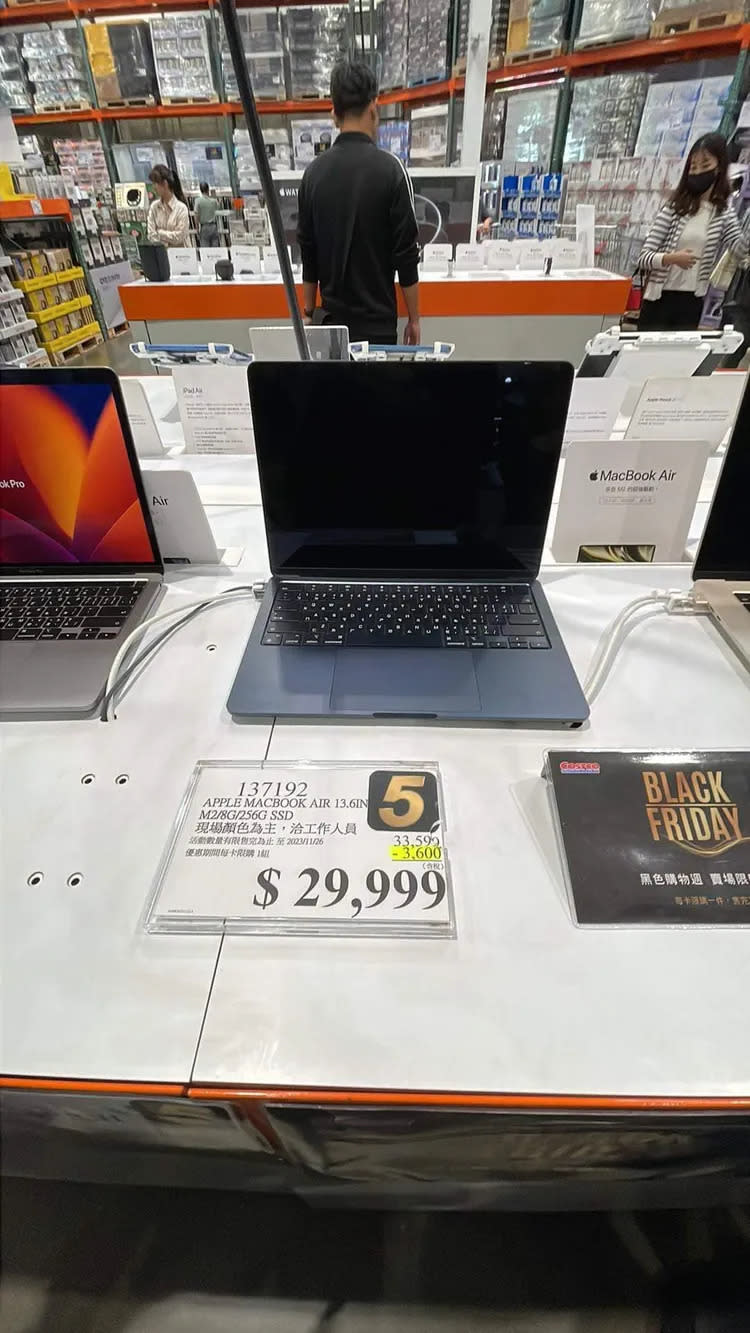 MacBook不用3萬。翻攝自Costco好市多 商品經驗老實說臉書