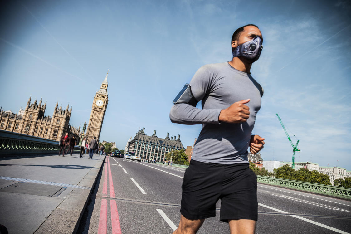 The benefits of exercise are lost if there is pollution