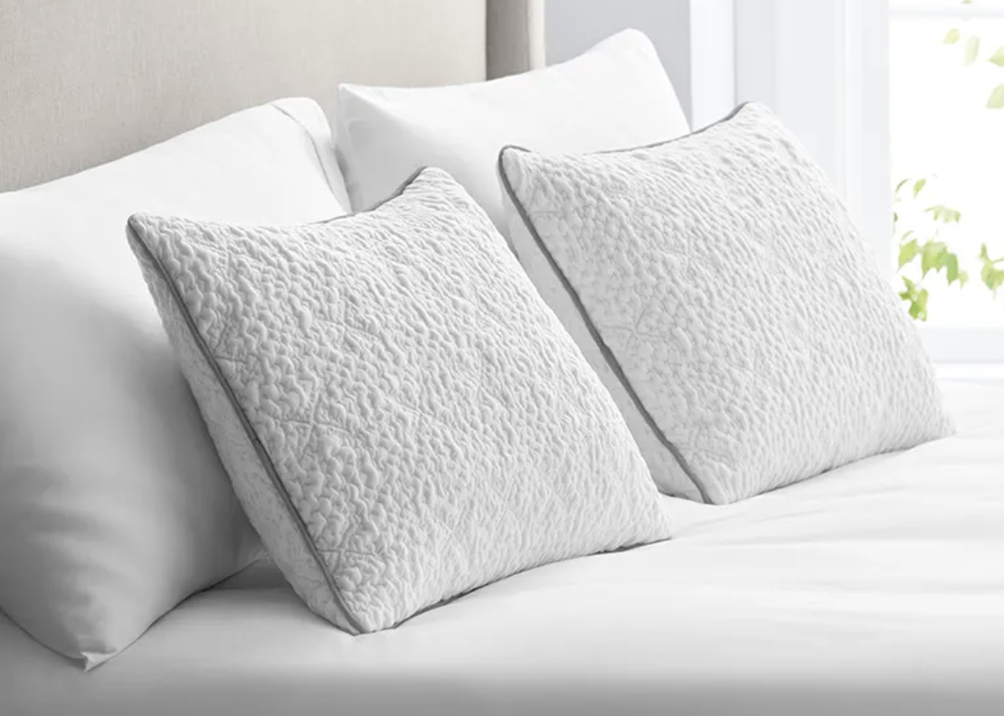 Rest easy with savings of up to $130 on a pair of Sleep Number ComfortFit pillows. (Photo: Sleep Number)