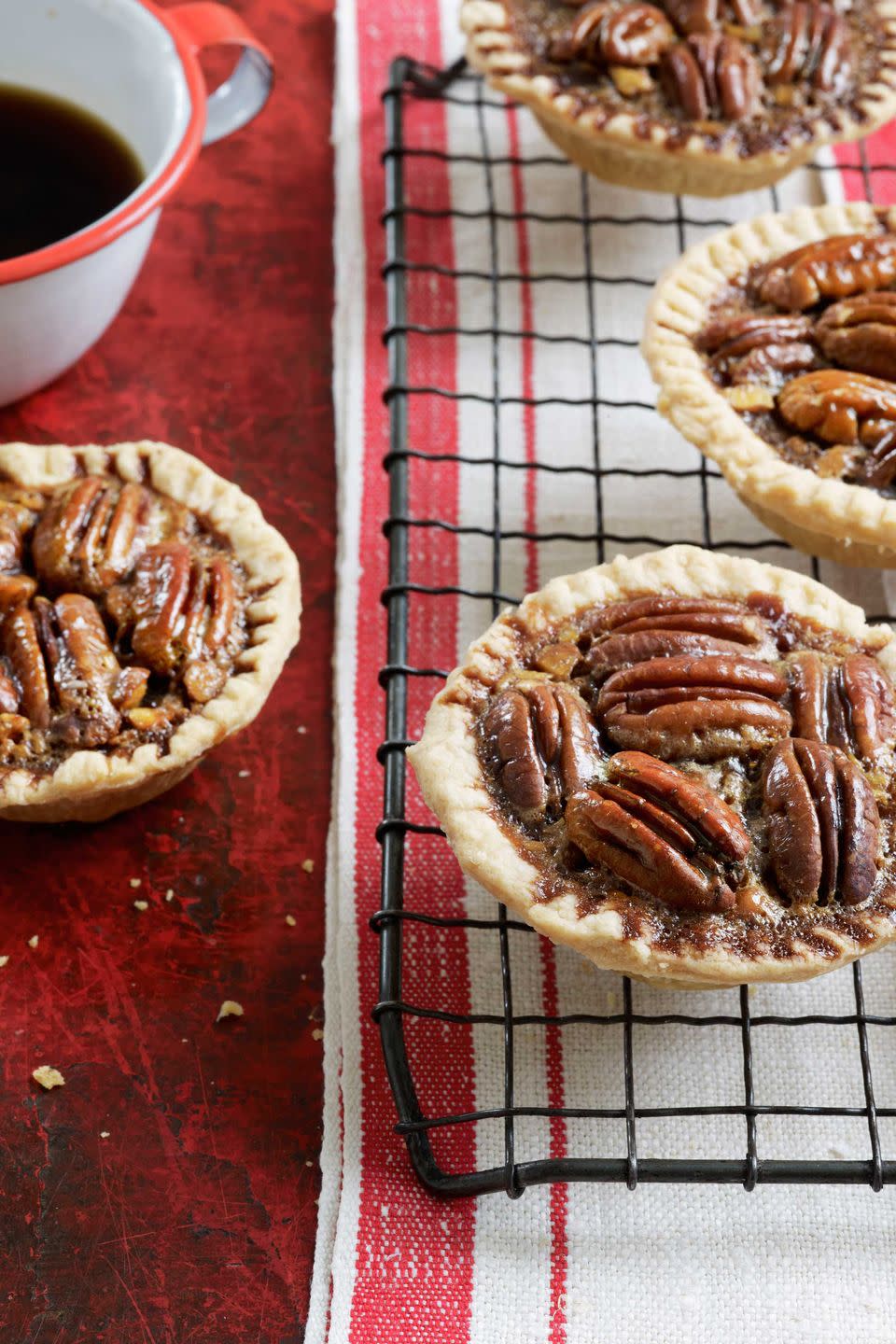 Chocolate-Pecan Tartlets