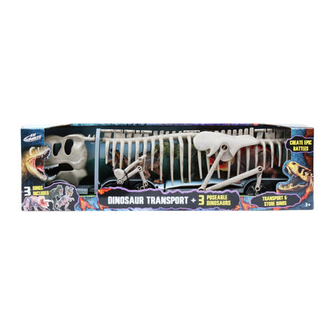 Kid Galaxy Dino Hauler with 3 Poseable Dinosaurs (Photo: Business Wire)