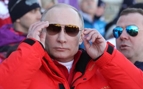 Vladimir Putin - Credit: Getty 