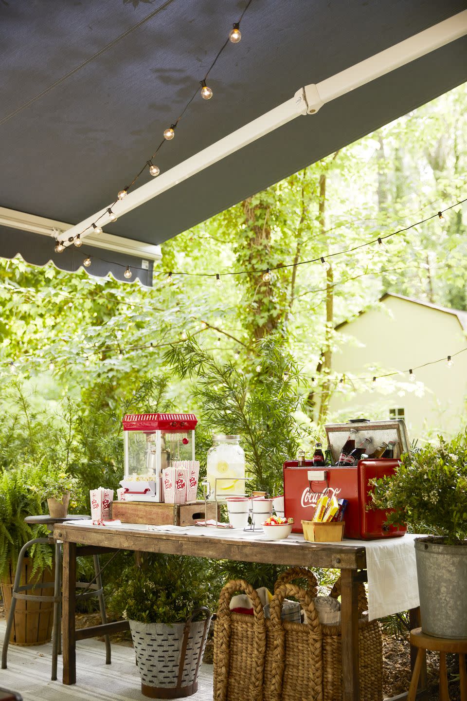 A Table Ready for Entertaining