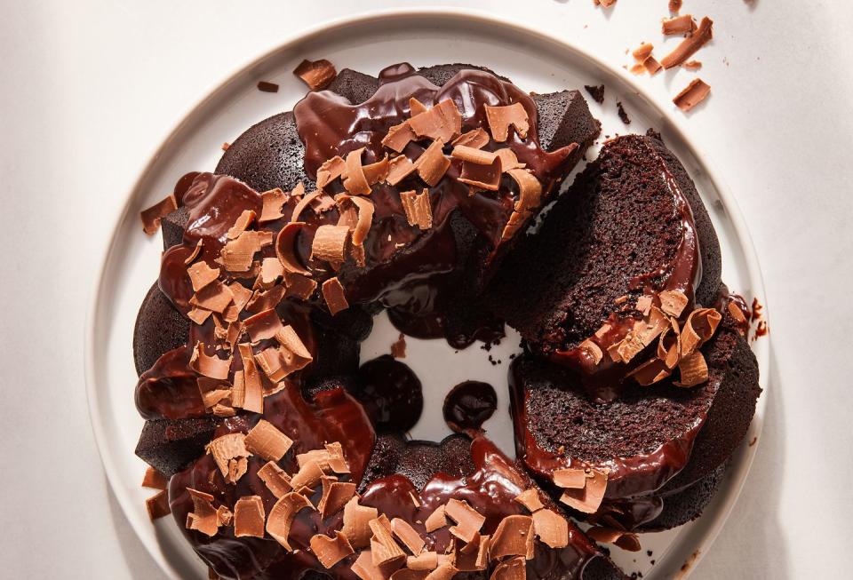 23) Chocolate Bundt Cake