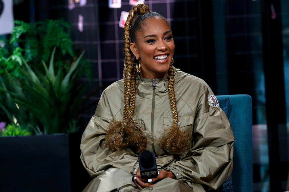 NEW YORK, NEW YORK - OCTOBER 03: Amanda Seales attends the Build Series to discuss 'Small Doses' at Build Studio on October 03, 2019 in New York City. (Photo by Dominik Bindl/Getty Images)