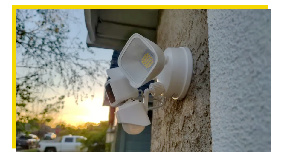 Floodlights, paired with a high-definition security camera, can be the best line of defense for your home.