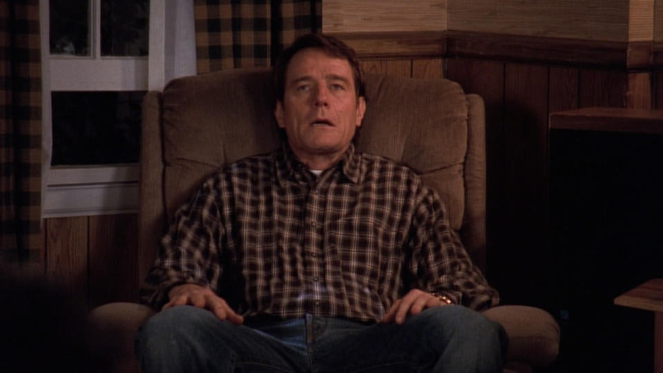  Bryan Cranston as Hal in Malcolm in the Middle. 