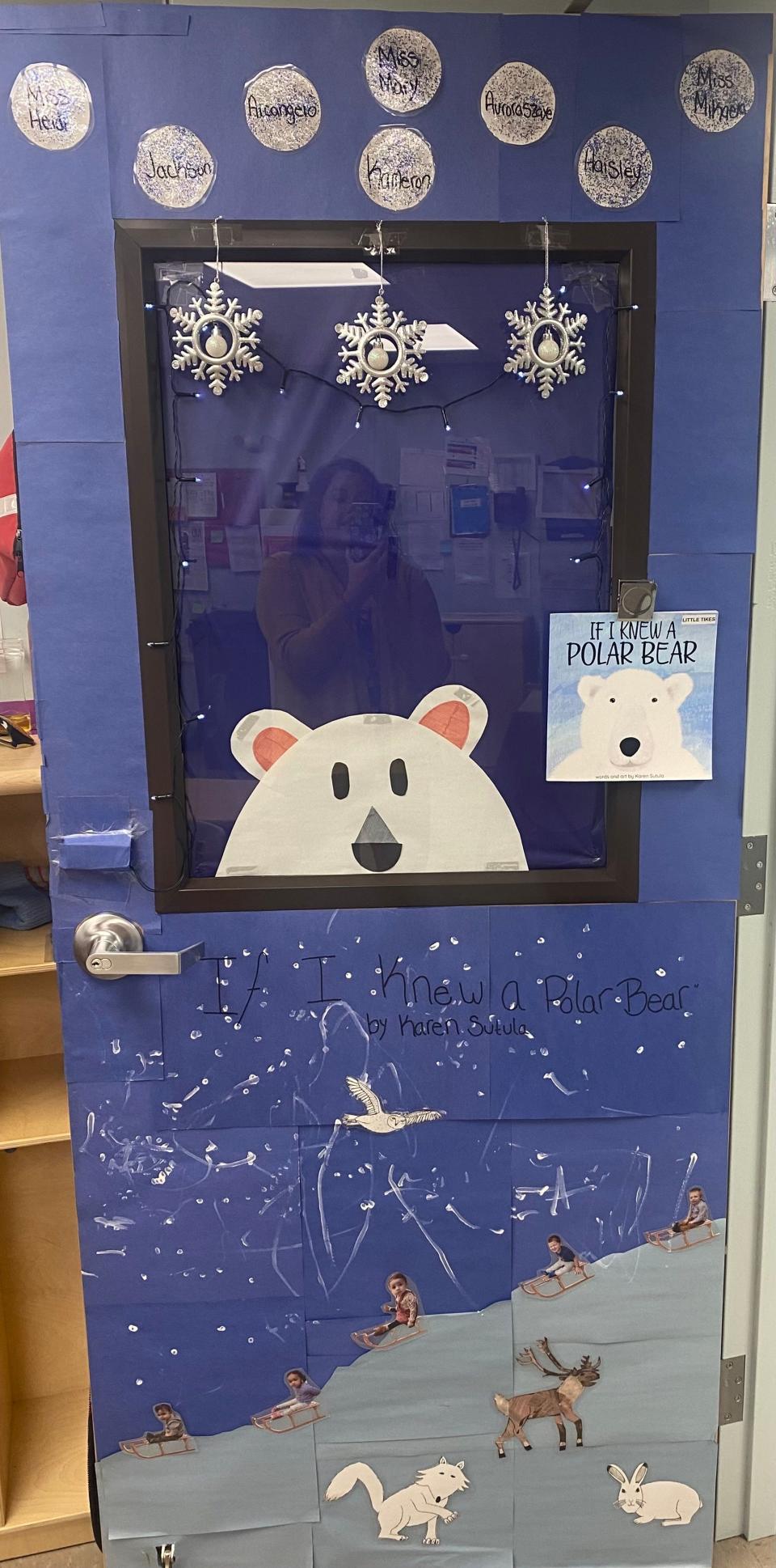 Other entries in the MOC Literacy Door Decorating Contest included a door based on the book, "If I Knew a Polar Bear."