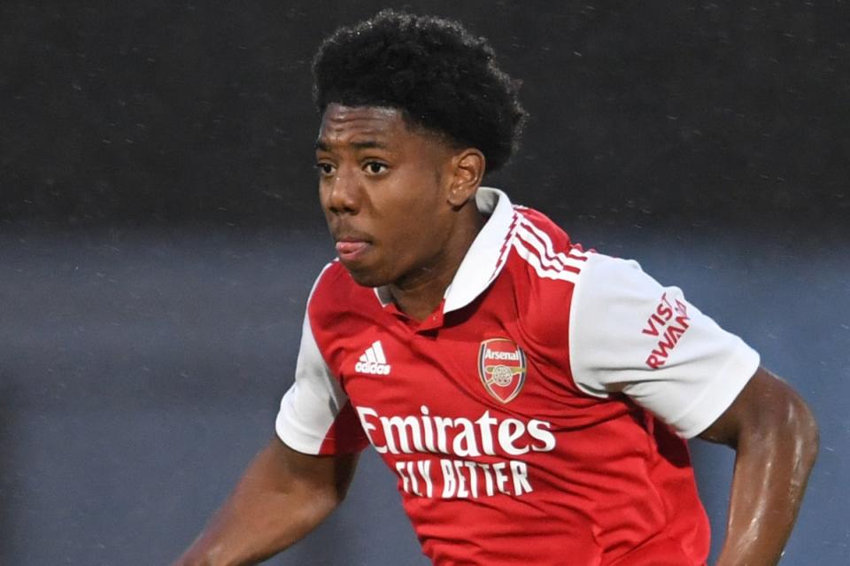 Big things are expected of Myles Lewis-Skelly (Arsenal FC via Getty Images)
