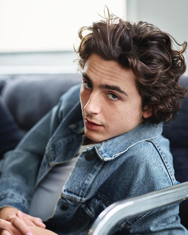 Timothée Chalamet New Bleu de Chanel Fragrance Face