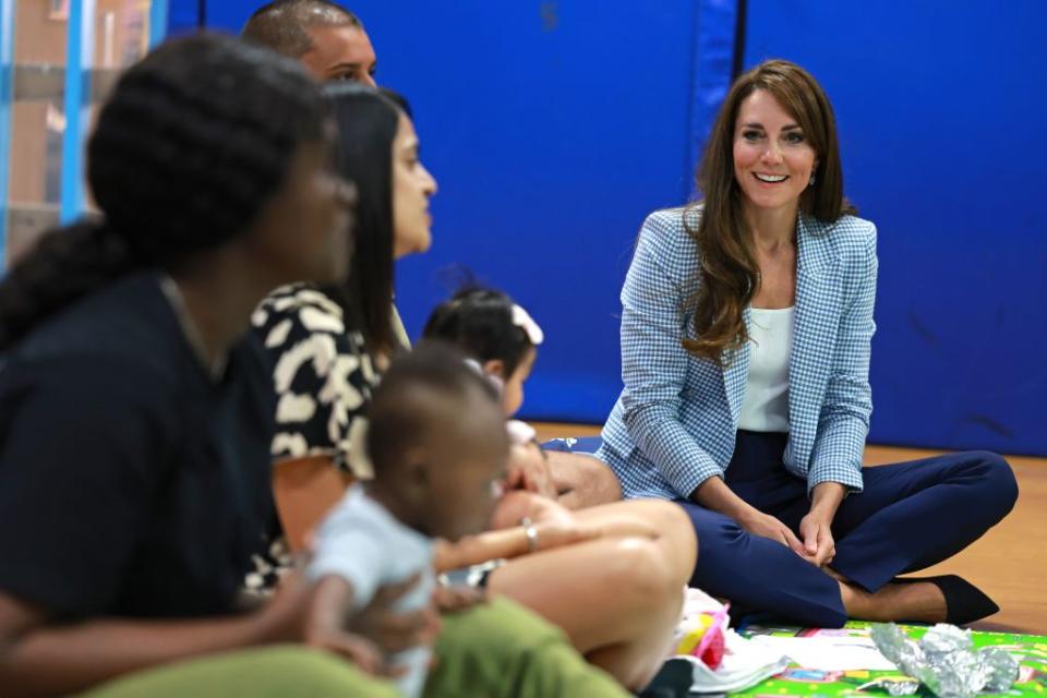 the princess of wales visits the windsor family hub