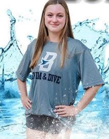 Beachside swimmer Haylee Hite is the Times-Union's Athlete of the Week for October 24-29, 2022. [Provided by Beachside Athletics]
