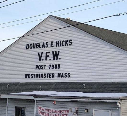 The Douglas E. Hicks Post 7389 VFW in Westminster, dedicated in 1946