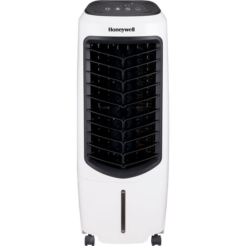 <p><a href="https://clicks.trx-hub.com/xid/hearstcorp_9eb67_mnh?q=https%3A%2F%2Fwww.wayfair.com%2F--%2Fpdp%2Fhoneywell--120-cfm-portable-indoor-only-evaporative-cooler-tc10peu-l7350-gcsn1157.html&p=https%3A%2F%2Fwww.menshealth.com%2Ftechnology-gear%2Fg44107539%2Fbest-portable-air-conditioners%2F&utmSource=yahoo-us&utmCampaign=766&utmMedium=syn" rel="nofollow noopener" target="_blank" data-ylk="slk:Shop Now;elm:context_link;itc:0;sec:content-canvas" class="link ">Shop Now</a></p><p>120 CFM Portable Evaporative Cooler</p><p>wayfair.com</p><p>$149.99</p><span class="copyright">Courtesy of Retailer</span>