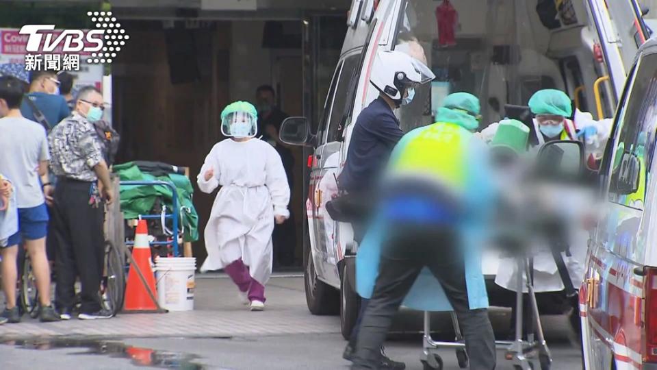 15日新增8例死亡個案。（示意圖／TVBS）